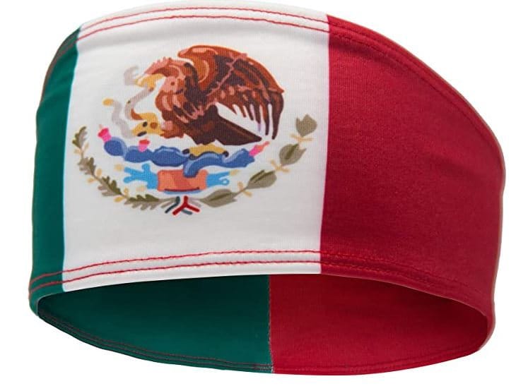 Bandana de bandera mexicana para hombre, bandana mexicana, bandana de  México, diadema de bandera de México, Multi colorido