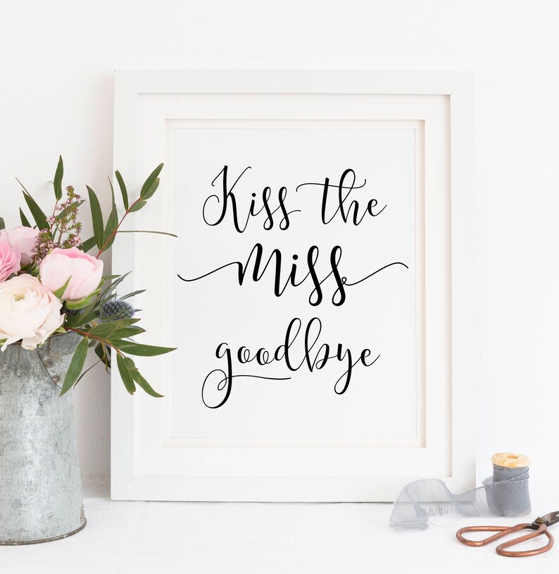 Printable. Kiss the skip goodbye, bridal shower printable, bridal shower activity, bachelorette video game, Overlook printable, goodbye overlook print. 00L1 photograph regarding Kiss the Miss Goodbye Printable called Printable. Kiss the skip goodbye, bridal shower printable, bridal shower match, bachelorette match, Pass up printable, goodbye overlook print. 00L1