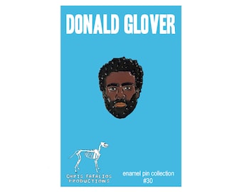 Donald Glover enamel pin - LIMITED EDITION pin - childish gambino - this is america - gift for her - lapel pin - star wars - best friend