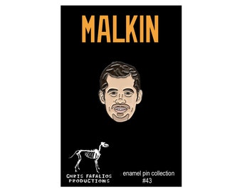 Evgeni Malkin enamel pin - LIMITED EDITION pin - Pittsburgh Penguins - gifts for him - hockey - lapel pin - gifts for dad - father's day