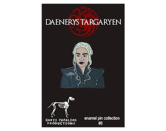 Daenerys Targaryen enamel pin - LIMITED EDITION pin - lapel pin - Game of Thrones - got gift - mother of dragons - khaleesi - dany