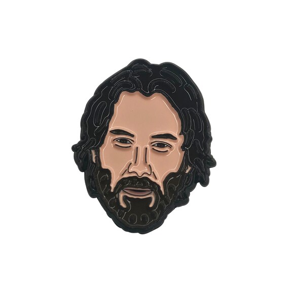 Fast Shipping Official online store Enamel Pin John Wick New Keanu