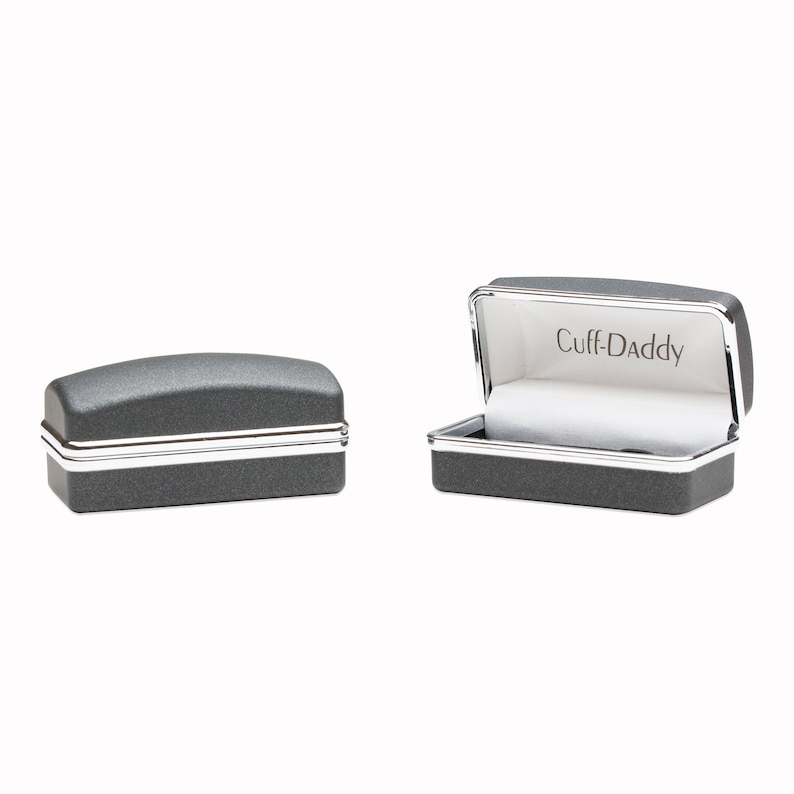 Letter T Cufflinks Monogram with Presentation Box