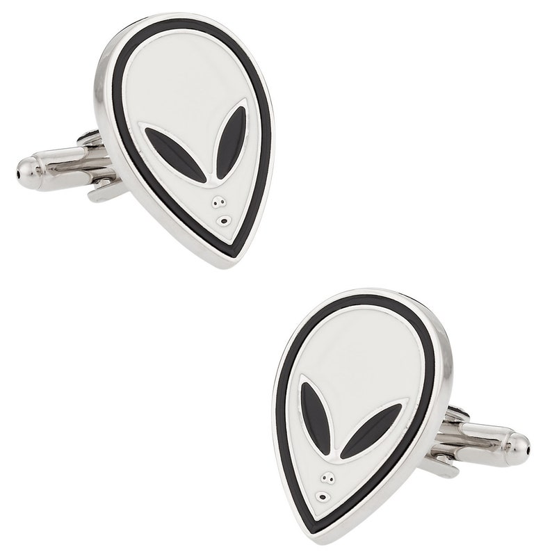 Alien Cufflinks with Presentation Box