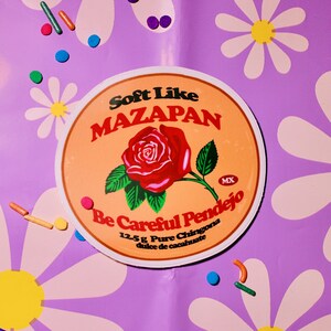 Mazapan Sticker | Soft Like Mazapan, Spanish, Waterproof Vinyl (3"x2.84")