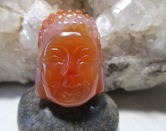 Carnelian Carved Buddha