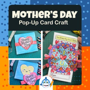Mother's Day Pop-Up Heart Card Craft