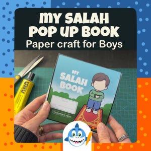 Il mio libro pop-up Salah fai da te in carta (per ragazzi)