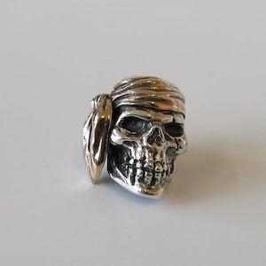 Pirat Skull Perlen (II), Paracord Perle, Messerperlen, Lanyard Perlen, Schlüsselanhänger Perle, Armband Perle, EDS Perlen