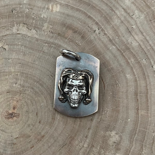Joker Dog Tag Etsy