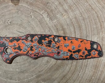 Handmade CARBON FIBER  “Mars Valley” scale for Hinderer Eklipse.