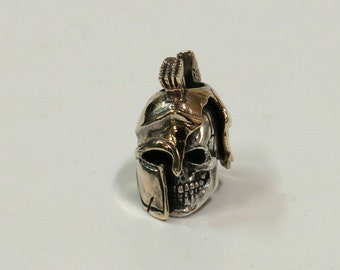 Spartan Skull bead, Paracord Bead, Knife beads, lanyard beads, keychain bead, bracelet bead, EDS beads