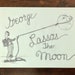George Lassos the Moon A4 Print | Etsy
