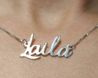 layla name necklace