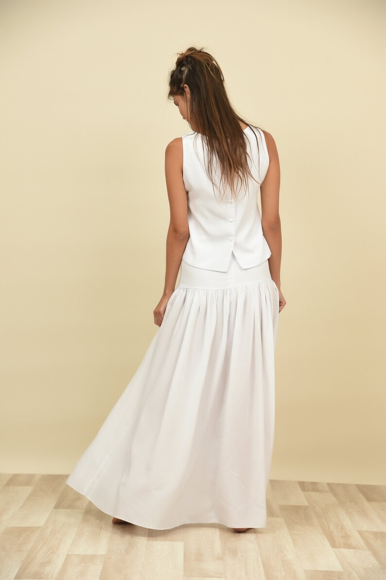 Peasant Wedding Dress Elvish Wedding Dress Alternative Wedding Etsy