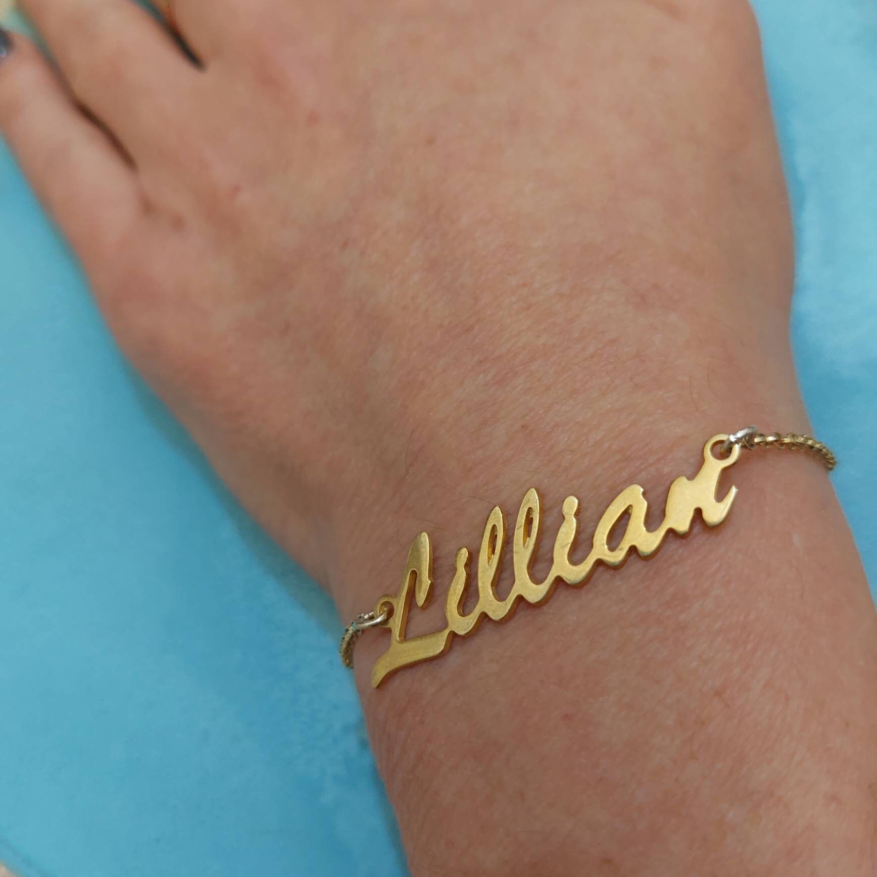 Name Bracelet Personalized Jewelry - Etsy
