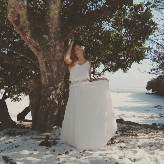 Designer Wedding Dress Bride Dress Bohemian Wedding Gown Etsy