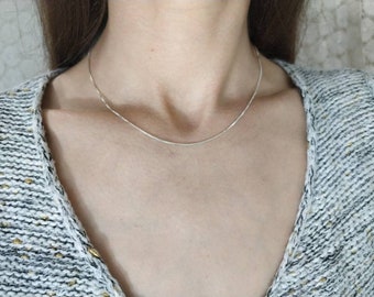 14 Inch Chain Gold Plated Choker Simple 