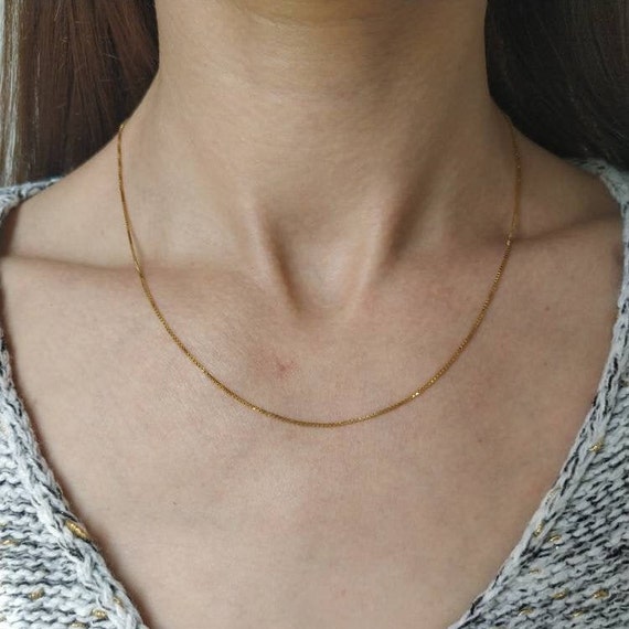 18 inch sale box chain
