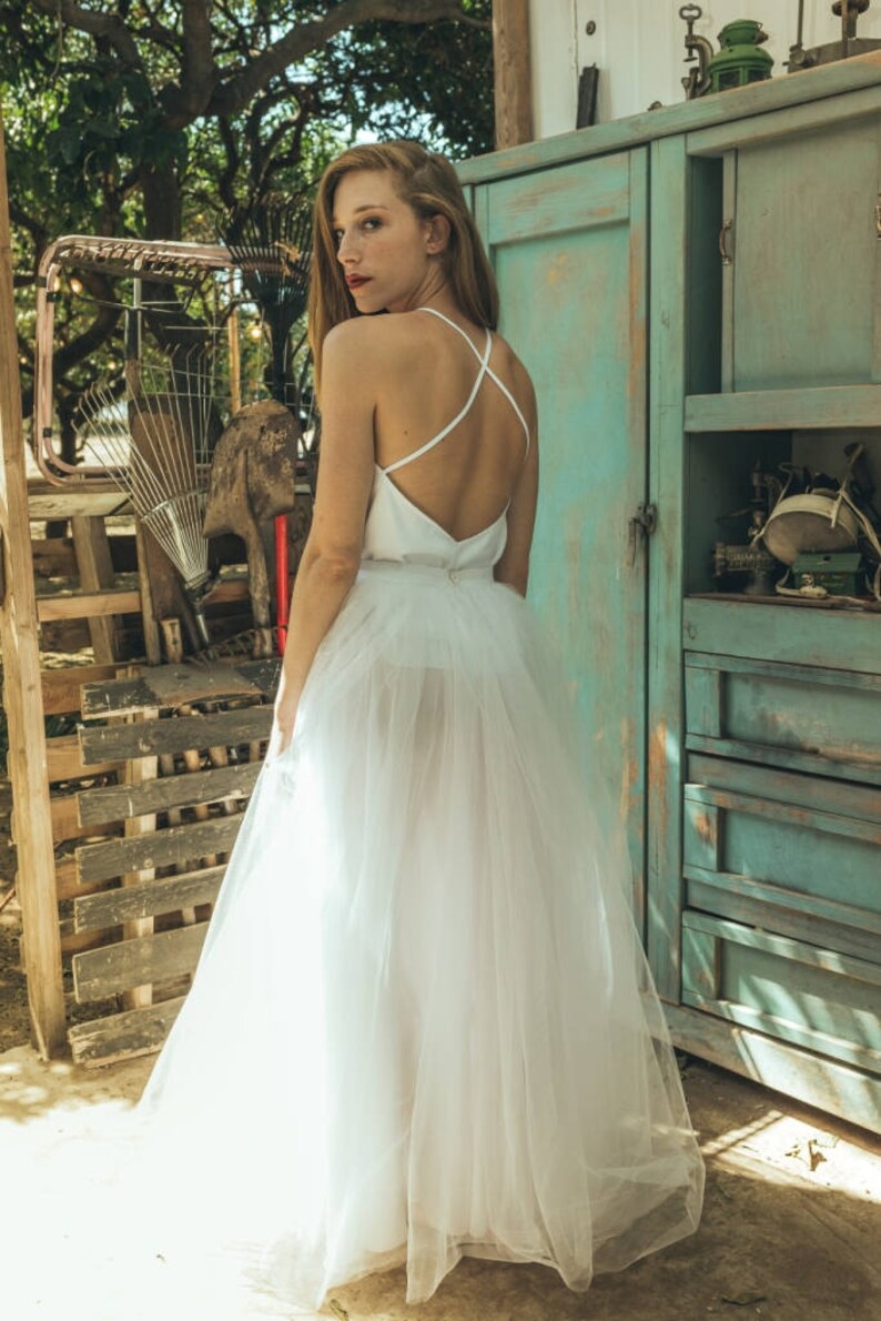 Traditional mexican wedding dress / Embroidered wedding