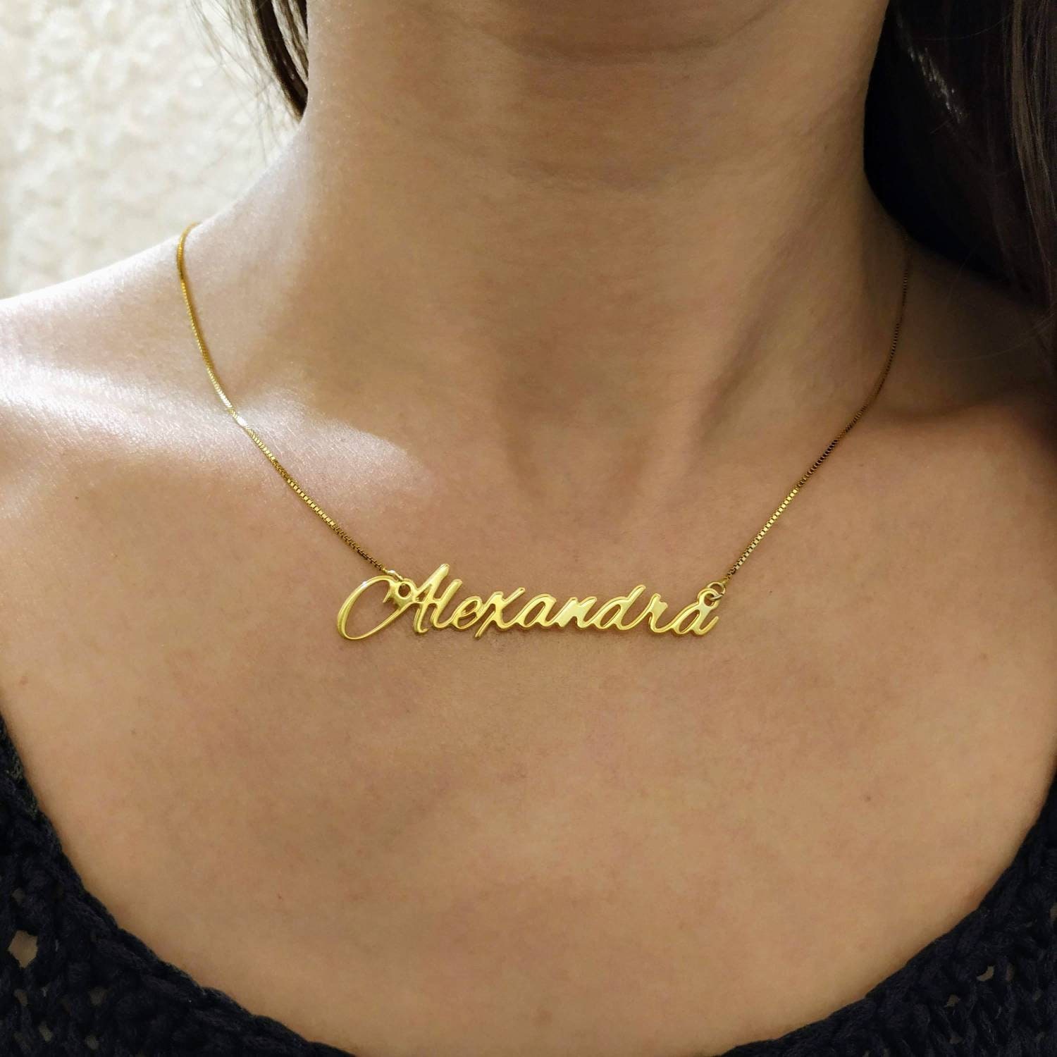Alexandra name hotsell necklace