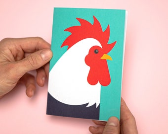 Cock greeting card / Blank card for any occasion