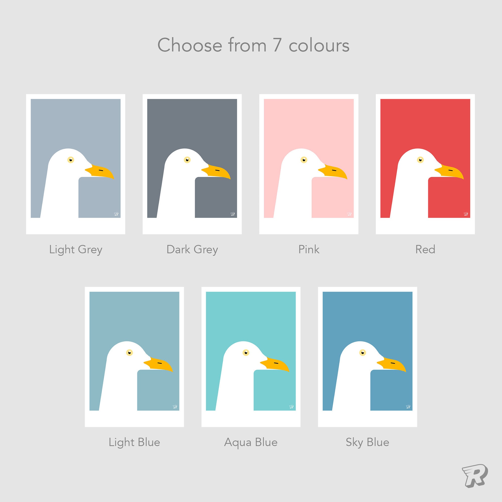 Seagull Print / Coastal Wall Art / Nautical Nursery Artwork / - Etsy UK