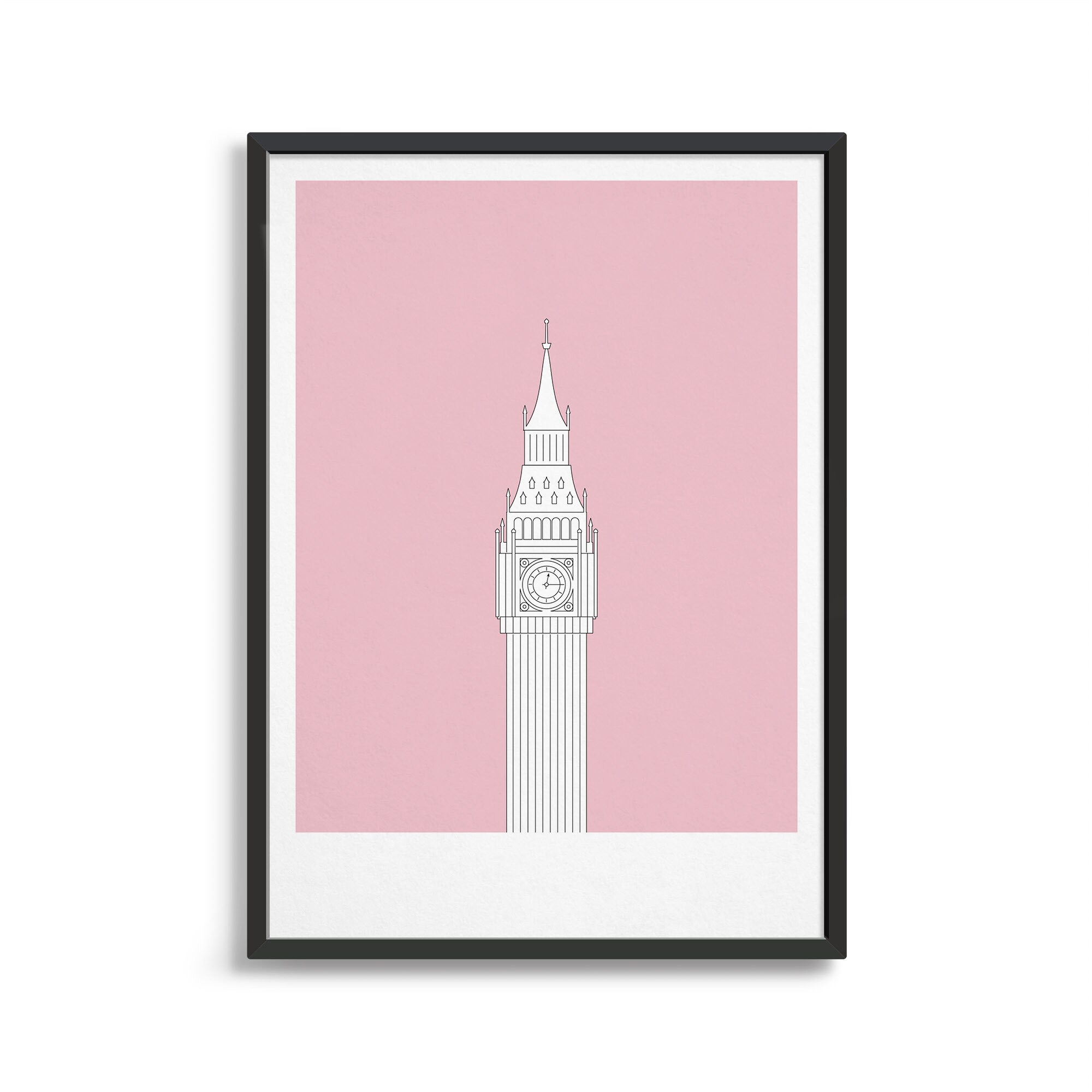 Big Ben London Art Print / London Travel Poster / London Souvenir - Etsy