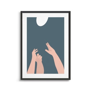 Minimal rugby poster