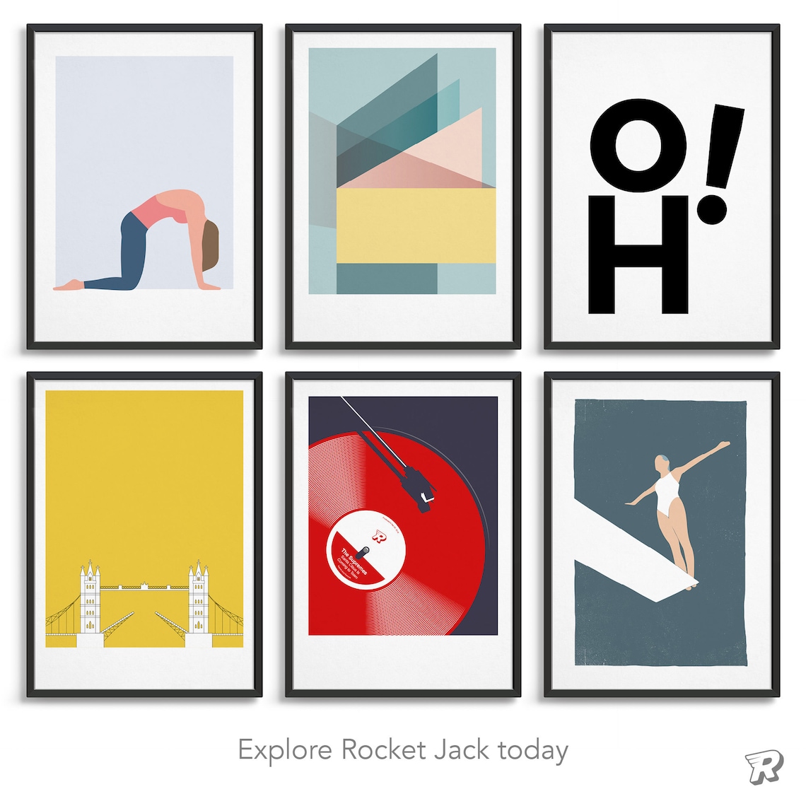 Personalised wall art / Create your own art / Custom retro Etsy