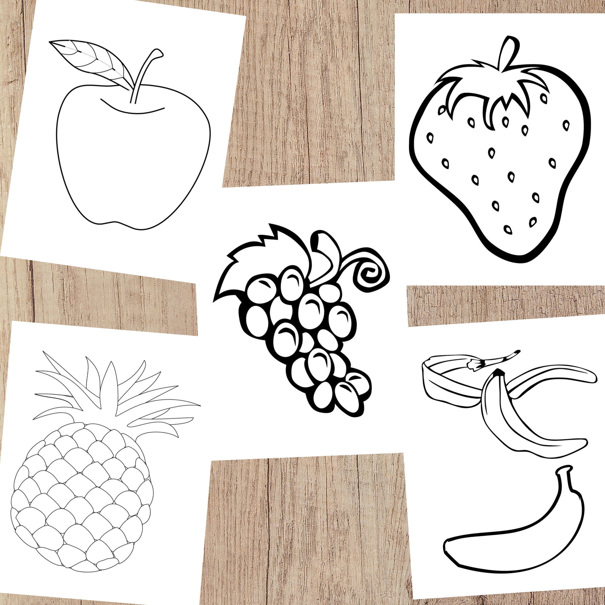 Fruit Coloring Pages for Kids Learn How to Color Cherries