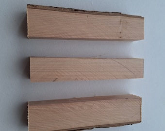 Lot de 3 carrelets en bois de lila, spéciale stylos, bijoux, marqueterie