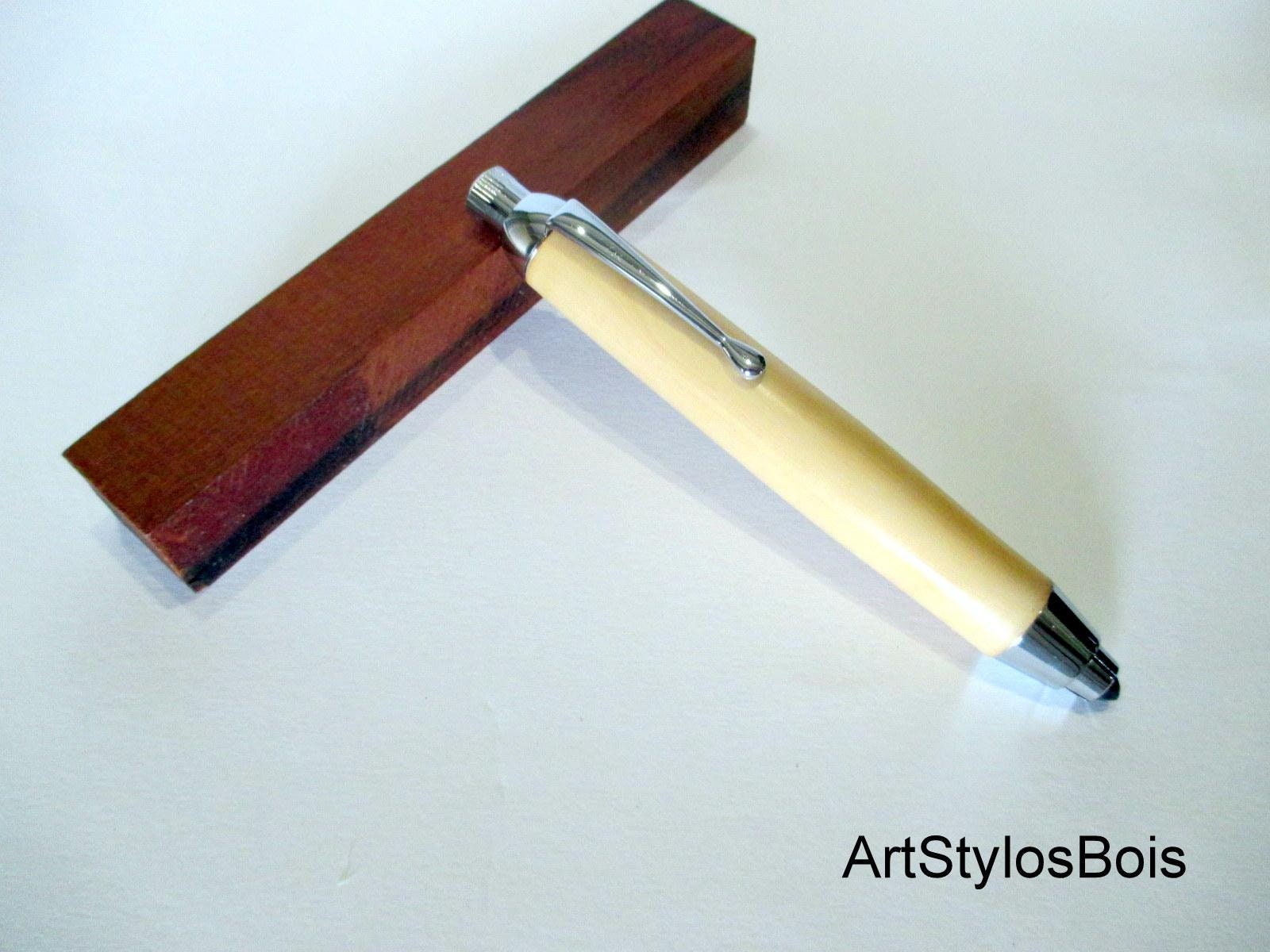 Crayon à Dessin en Bois de Buis Fabrication Artisanale Française