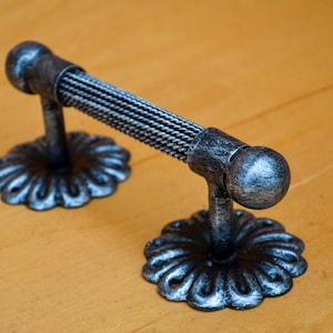 Door handle, Wrought iron handle,