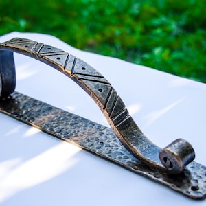 Door handle, barn door handle.