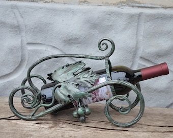 Bottle holder, Wine decor, wine bottle holder,  wine shelf, bottle stand, wine serving,bottle storage,wine lovers gift,wine stand
