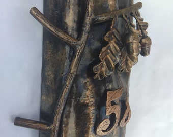 Fordget mailbox,  A handmade metal mailbox