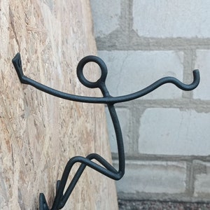 wrought iron flower holder