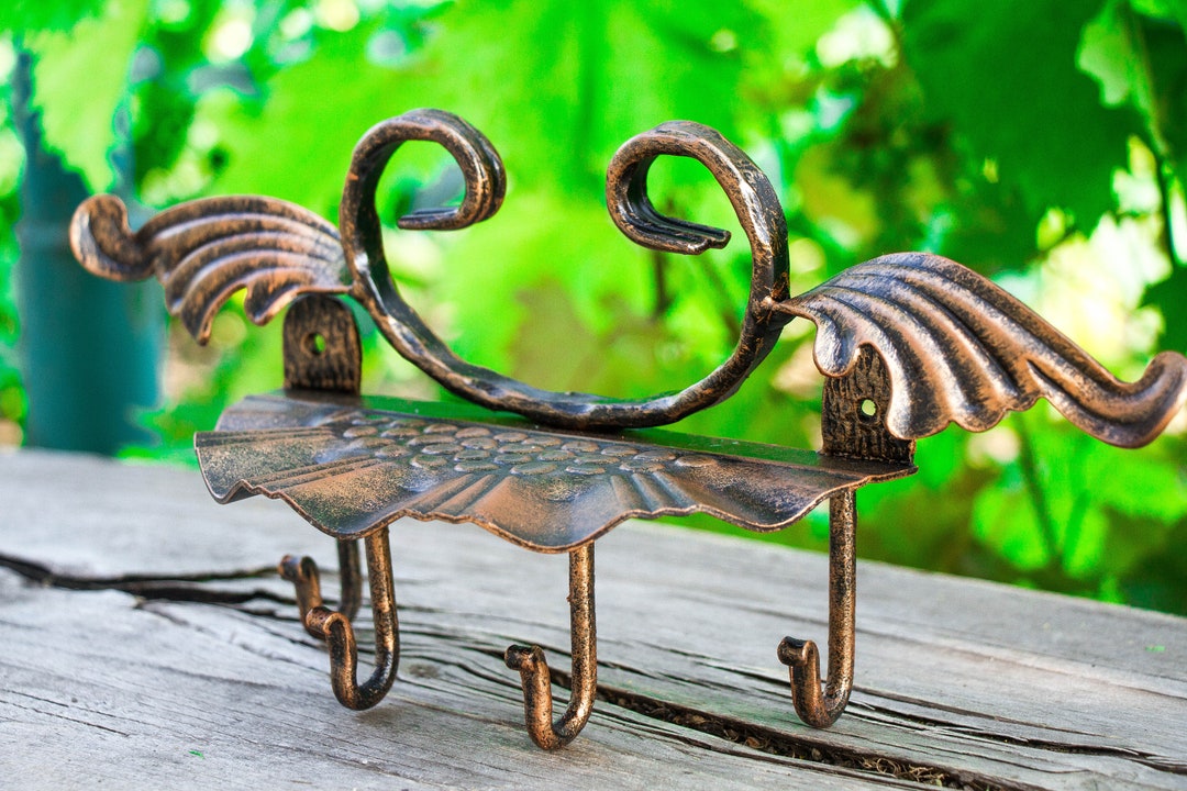 Colgador Llaves Percheros De Hierro Artesanales Colgador De Llaves