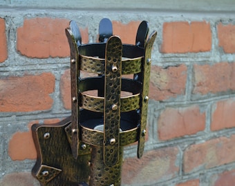 Viking Style Lamp, forged torch
