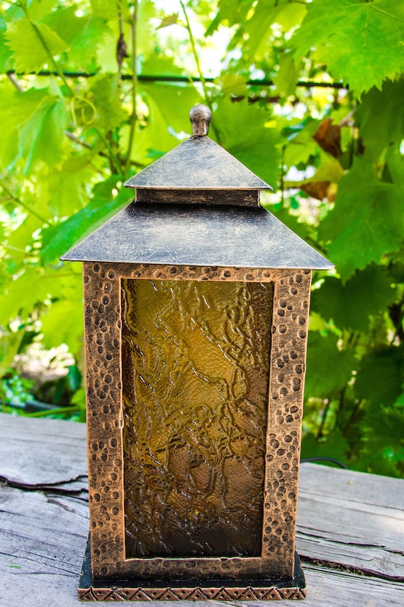Garden Lamp Decor Standing Garden Lamp Hand Lamp Etsy