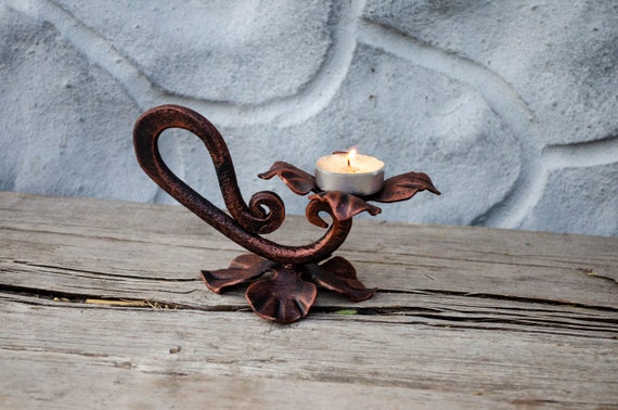 Metal Medieval Candle Holder, Medieval Gothic Home Decor, Iron Candle  Sconce Torch, Medieval Gift for Her 