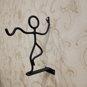 wrought iron flower holder