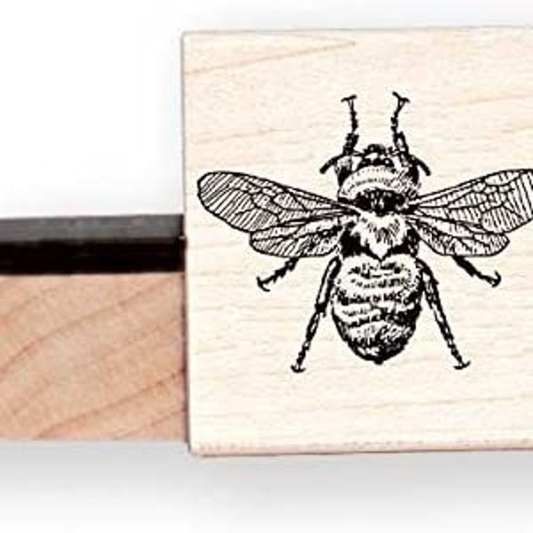 Bee Rubber Stamp - BR136C