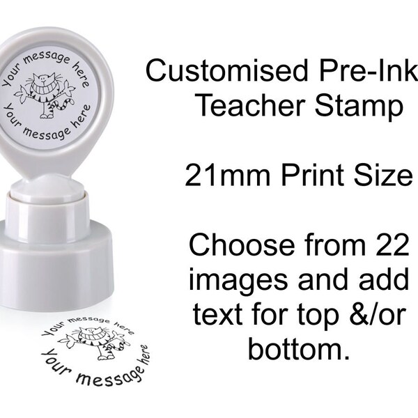 Custom Teacher Stamp Etsy UK