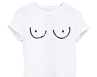 Mens Boobs Tshirt Etsy - 