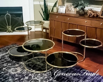 Swivel Coffee Table Etsy