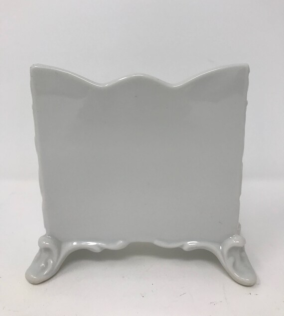 Vintage Maryland China Ceramic Letter Holder Or Letter Box Etsy