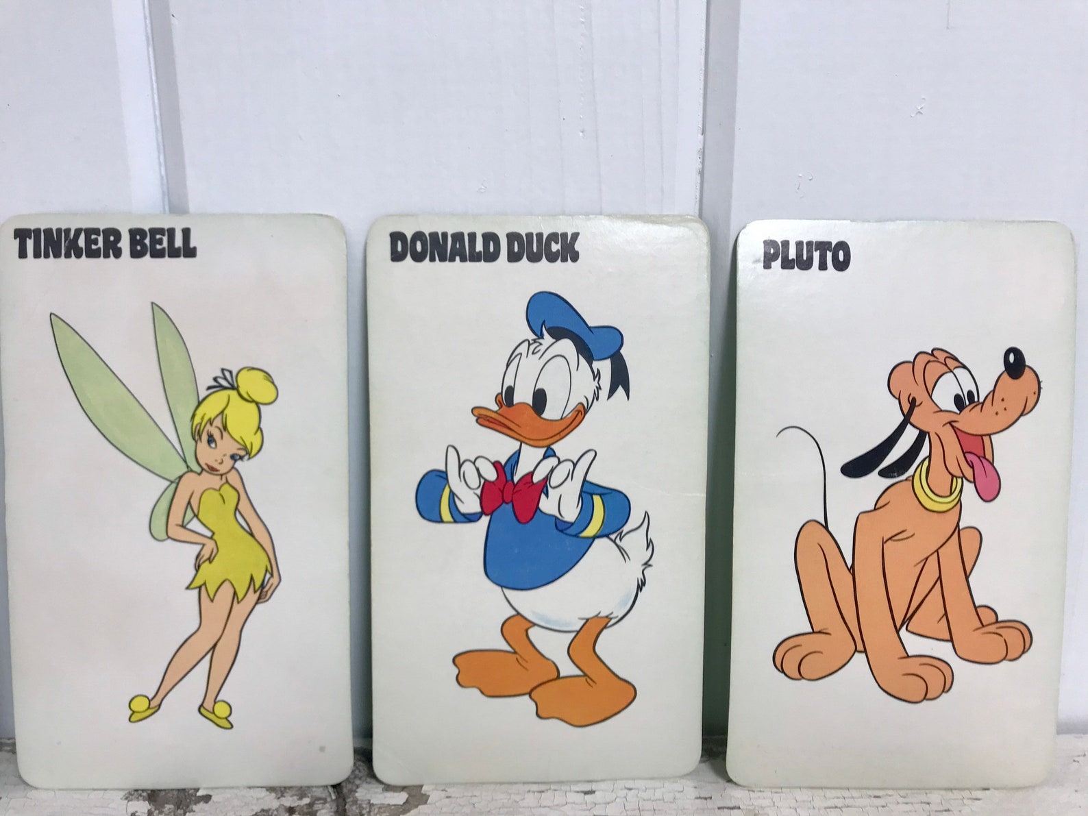 Vintage Old Maid Cards Disney 1983 Old Maid Cards Set Of 15 Etsy