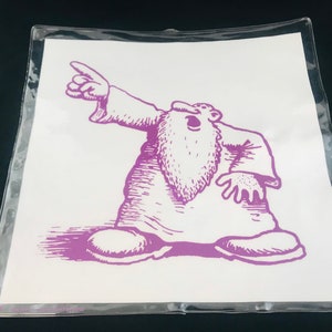 Vintage, 1970&#39;s Mr. Natural, Comic Book Character, Mr. Natural, Inflatable Pillow, Robert Crumb, Keep on Truckin&#39;, Counterculture 1970&#39;s